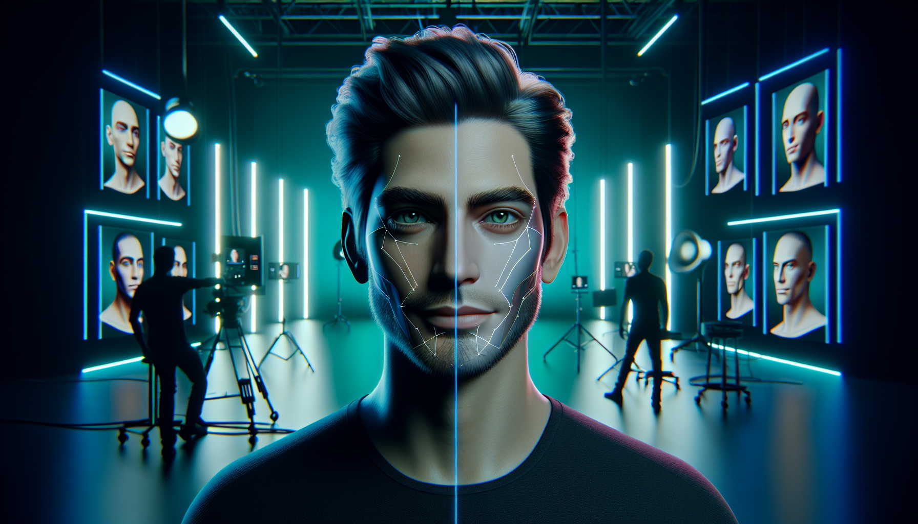 AI face swap preview